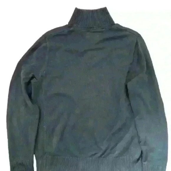 Blue Tommy  Hilfger quarter zip sweatshirt - Picture 2 of 4